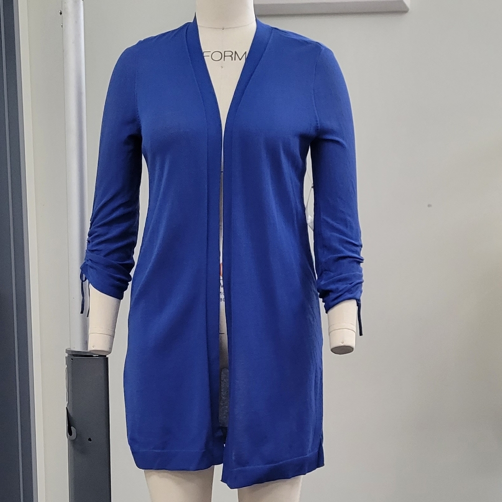 Chicos tunic open cardigan sweater